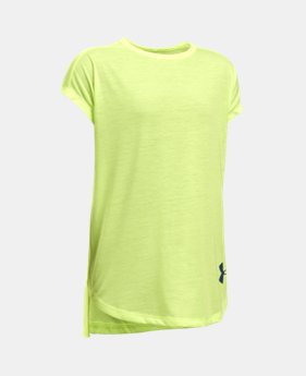 Girls' UA Threadborne Play Up T-Shirt 1 Color $13.49