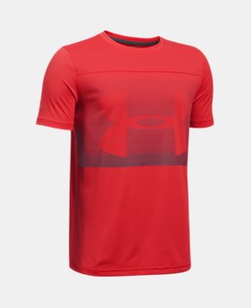 Boys' UA The 50 Short Sleeve 1 Color $17.24
