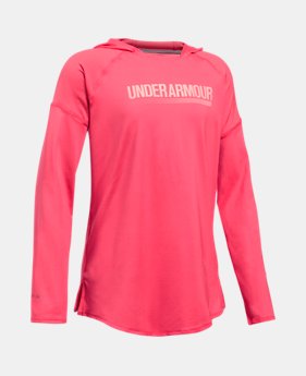 Girls' UA The 50 Long Sleeve Hoodie 1 Color $22.49