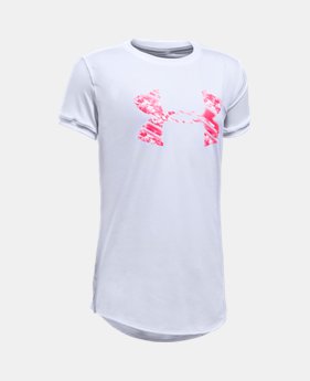 Girls' UA The 50 Short Sleeve T-Shirt 1 Color $20.24