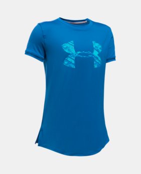 Girls' UA The 50 Short Sleeve T-Shirt 1 Color $22.99