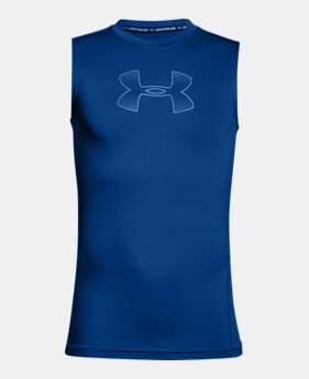 Boys' HeatGear® Armour Sleeveless 1 Color $24.99