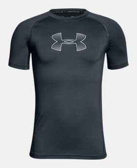 Boys' HeatGear® Armour Short Sleeve 1 Color $24.99