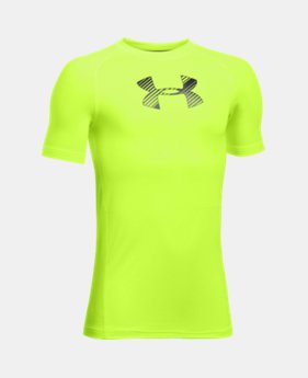 Boys' HeatGear® Armour Short Sleeve 1 Color $20.99