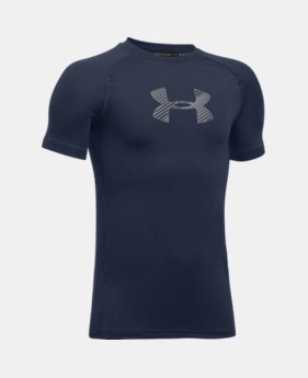 Boys' HeatGear® Armour Short Sleeve 6 Colors $27.99