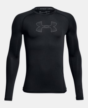 Boys' HeatGear® Armour Long Sleeve 3 Colors $29.99