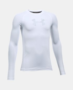 Boys' HeatGear® Armour Long Sleeve 1 Color $17.99 to $22.49