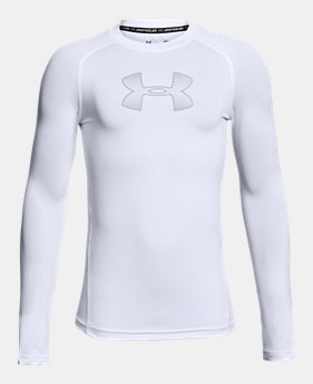 Boys' HeatGear® Armour Long Sleeve 1 Color $29.99
