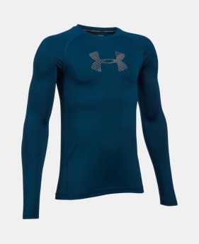 Boys' HeatGear® Armour Long Sleeve 1 Color $29.99