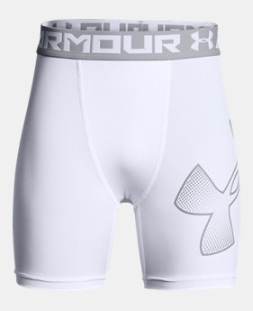 Boys' HeatGear® Armour Mid Shorts 1 Color $22.99