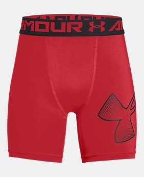 Boys' HeatGear® Armour Mid Shorts 1 Color Available $22.99