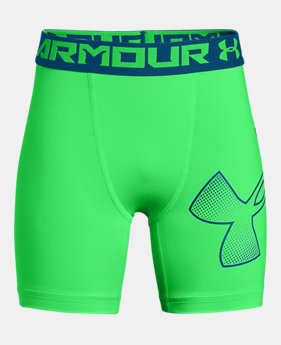 Boys' HeatGear® Armour Mid Shorts 1 Color $22.99
