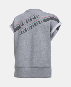 Girls' UA Favorite Fleece Crew 1 Color $16.49