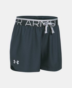 Girls' UA Play Up Shorts 1 Color $19.99
