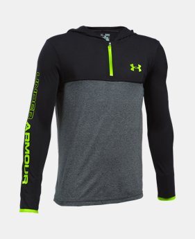 Boys' UA Threadborne ¼ Zip Hoodie 1 Color $14.99