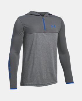 Boys' UA Threadborne ¼ Zip Hoodie 1 Color $19.99