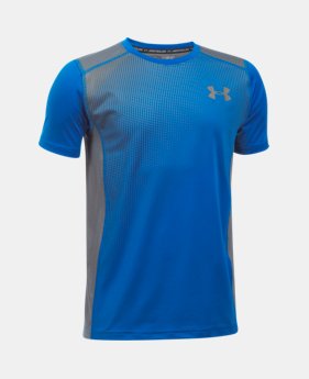 Boys' UA Raid Short Sleeve T-Shirt 1 Color $27.99