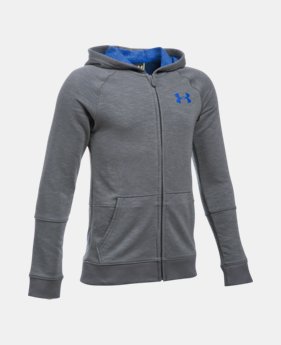 Boys' UA Sportstyle Iso Full Zip Hoodie 1 Color $54.99