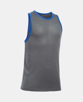 Boys' UA Threadborne Tank 1 Color $10.49 to $14.24