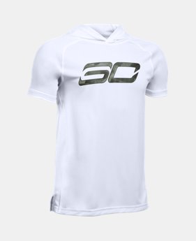 Boys' SC30 Essentials Hooded T-Shirt 1 Color $14.99