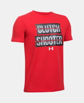 Boys' UA Clutch Shooter T-Shirt 1 Color $14.99