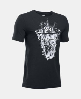 Boys' UA Swish Swish T-Shirt 1 Color $22.99
