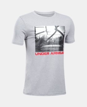 Boys' UA Any Court Any Surface T-Shirt 1 Color $10.49