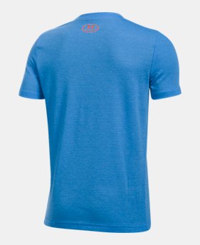 Best Seller Boys' UA Hybrid Big Logo T-Shirt 3 Colors $22.99