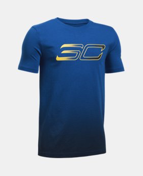 Boys' SC30 Player Fade Short Sleeve T-Shirt 1 Color $22.99