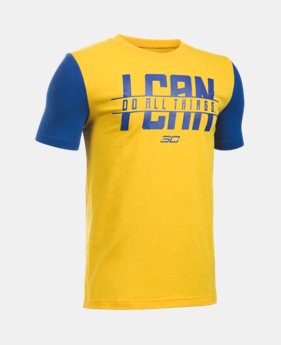 Boys' SC30 I Can Do All Things Short Sleeve T-Shirt 1 Color $18.99