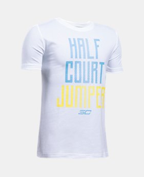 Boys' SC30 Half Court Jumper T-Shirt 1 Color $12.74