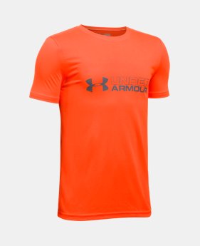 Boys' UA Duo Logo T-Shirt 1 Color $22.99
