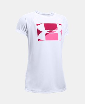 Girls' UA Big Logo T-Shirt 1 Color $14.99