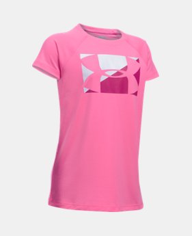 Girls' UA Big Logo T-Shirt 2 Colors $14.99