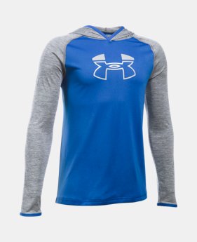 Boys' UA Techâ„¢ Blocked Hoodie 2 Colors $20.99