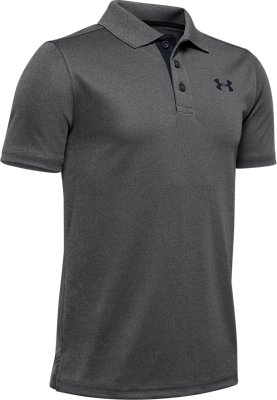 gray under armour polo