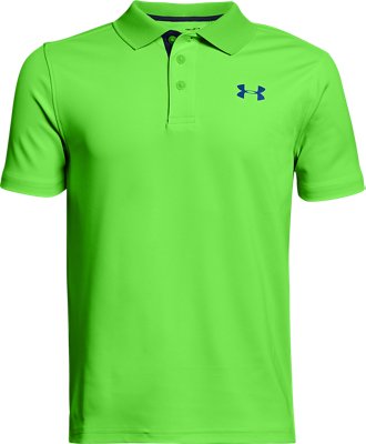 green under armour polo shirt