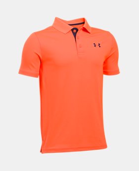 Boys' UA Performance Polo LIMITED TIME: FREE SHIPPING 1 Color $34.99