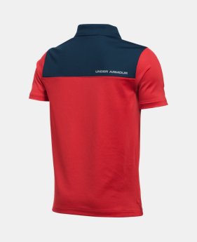 Boys' UA Performance Blocked Polo Shirt $20.24