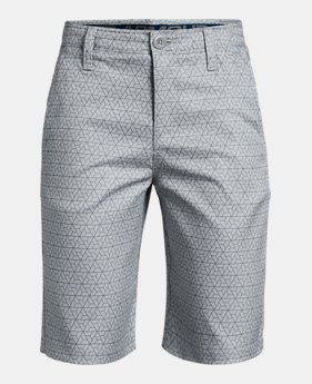 Boys' UA Match Play Printed Shorts 2 Colors Available $49.99