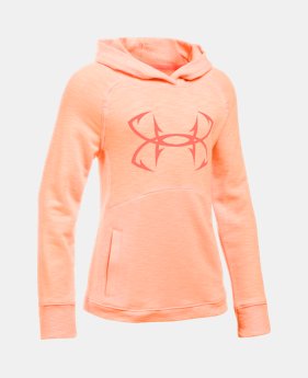 Girls' UA Shoreline Terry Hoodie 2 Colors $33.99