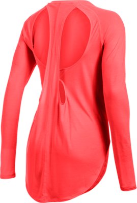 red under armour long sleeve women's