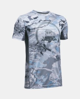Boys' UA Techâ„¢ Short Sleeve 1 Color $17.24