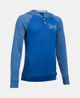 Boys' UA Shoreline Terry Hoodie 2 Colors $22.49