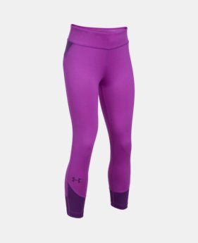 Girls' UA Finale Capris 2 Colors Available $20.99 to $26.99
