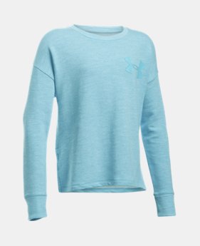 Girls' UA Stretch French Terry Pullover 1 Color $20.99 to $28.49