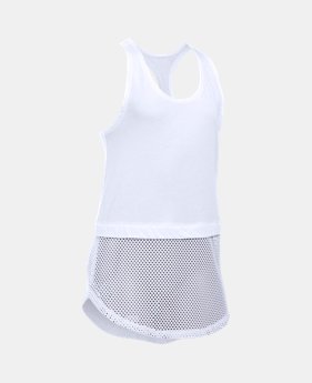 Girls' UA Studio Tank 1 Color $29.99