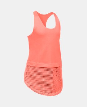 Girls' UA Studio Tank 1 Color $12.74 to $17.24