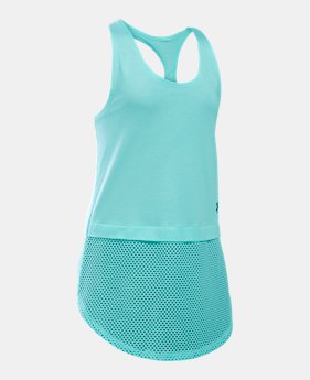 Girls' UA Studio Tank 1 Color $29.99