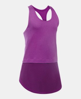 Girls' UA Studio Tank 1 Color $29.99